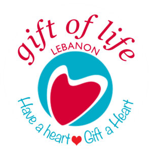 New round Gift of Life Lebanon Logo