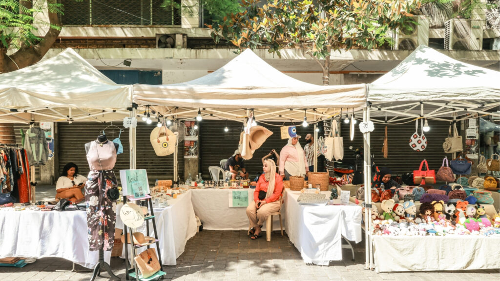 Ahla Fawda Life hamra nostalgique 2025 fun street festival entertainment food free entrance lebanon events beirut hamra food local vendors exhibitors live performances community joy kids activities artists singer lebanese talents culture