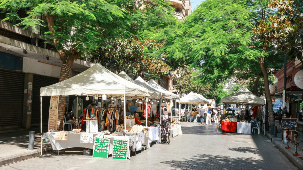 Ahla Fawda Life hamra nostalgique 2025 fun street festival entertainment food free entrance lebanon events beirut hamra food local vendors exhibitors live performances community joy kids activities artists singer lebanese talents culture