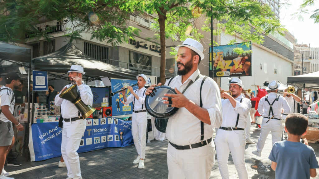 Ahla Fawda Life hamra nostalgique 2025 fun street festival entertainment food free entrance lebanon events beirut hamra food local vendors exhibitors live performances community joy kids activities artists singer lebanese talents culture shop