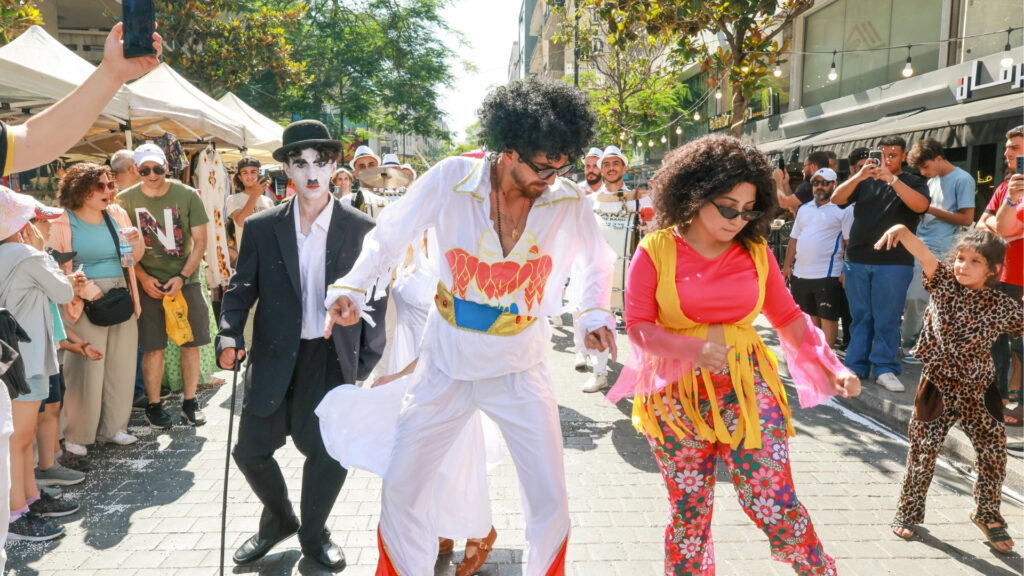 Ahla Fawda Life hamra nostalgique 2025 fun street festival entertainment food free entrance lebanon events beirut hamra food local vendors exhibitors live performances community joy kids activities artists singer lebanese talents culture
