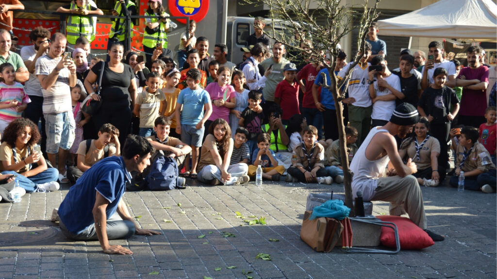 Ahla Fawda Life hamra nostalgique 2025 fun street festival entertainment food free entrance lebanon events beirut hamra food local vendors exhibitors live performances community joy kids activities artists singer lebanese talents culture shop play waiting for faraj